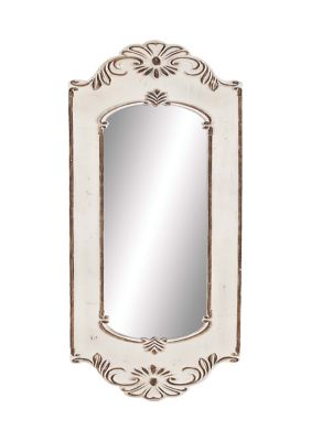 Vintage Wooden Wall Mirror