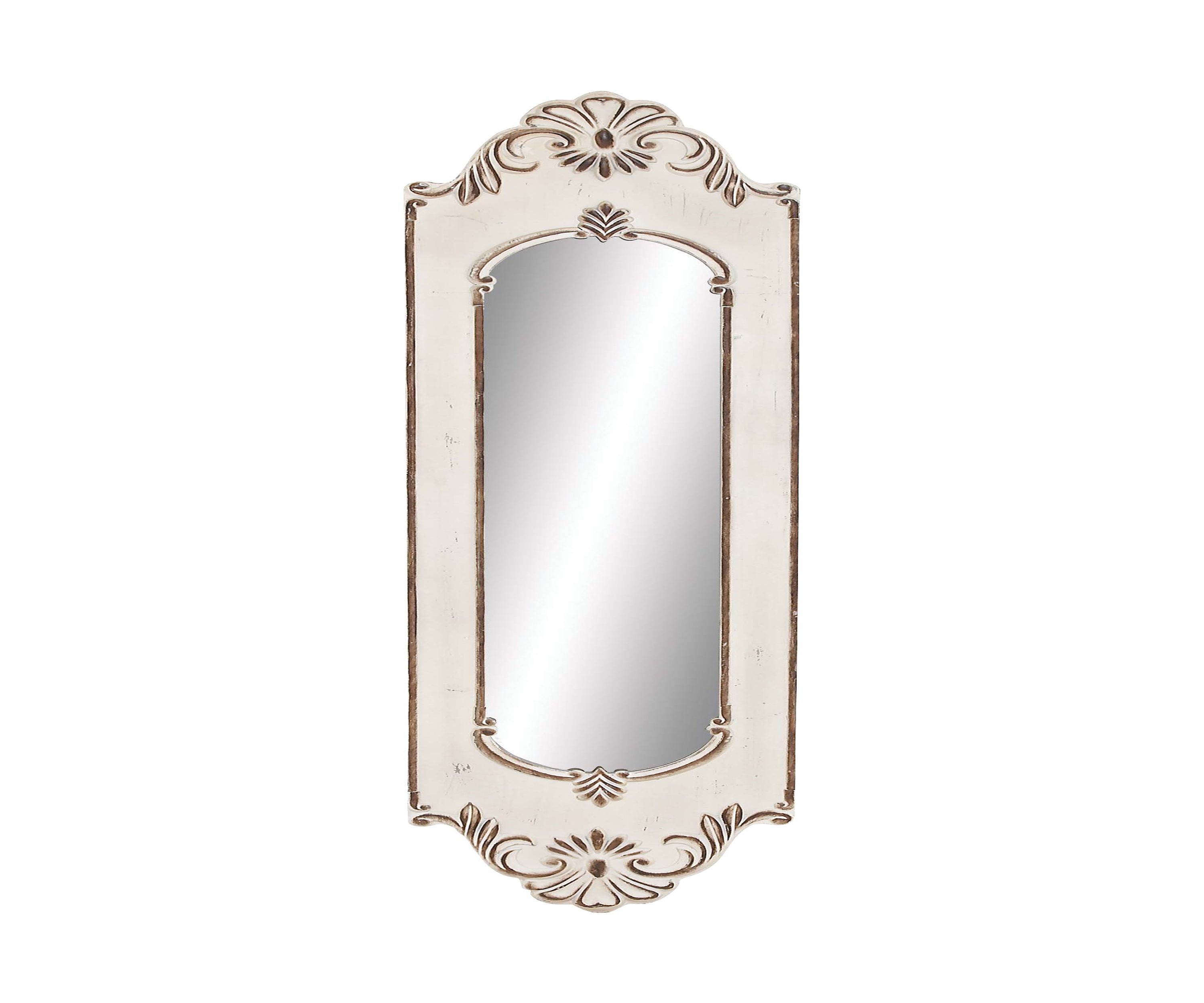 Vintage Wooden Wall Mirror