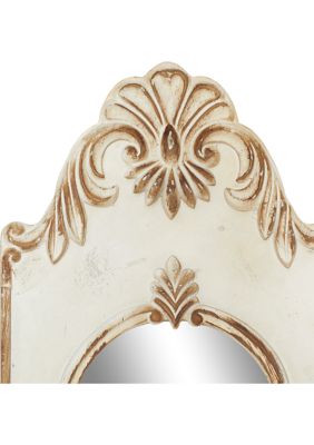 Vintage Wooden Wall Mirror