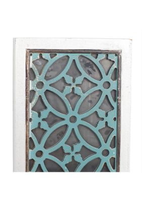 Glam Wooden Wall Decor - Set of 2