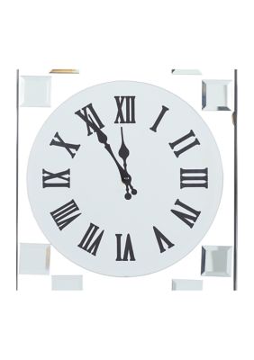 Glam Glass Wall Clock