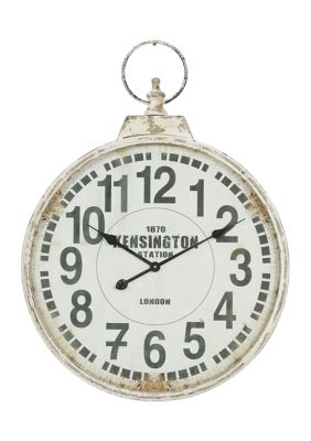 Vintage Metal Wall Clock