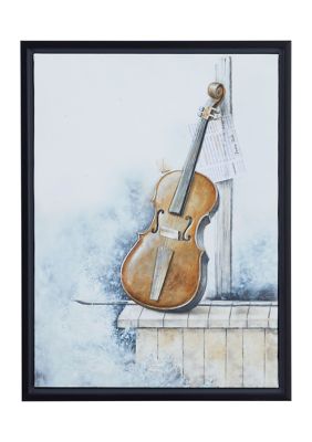 Traditional Polystone Framed Wall Art