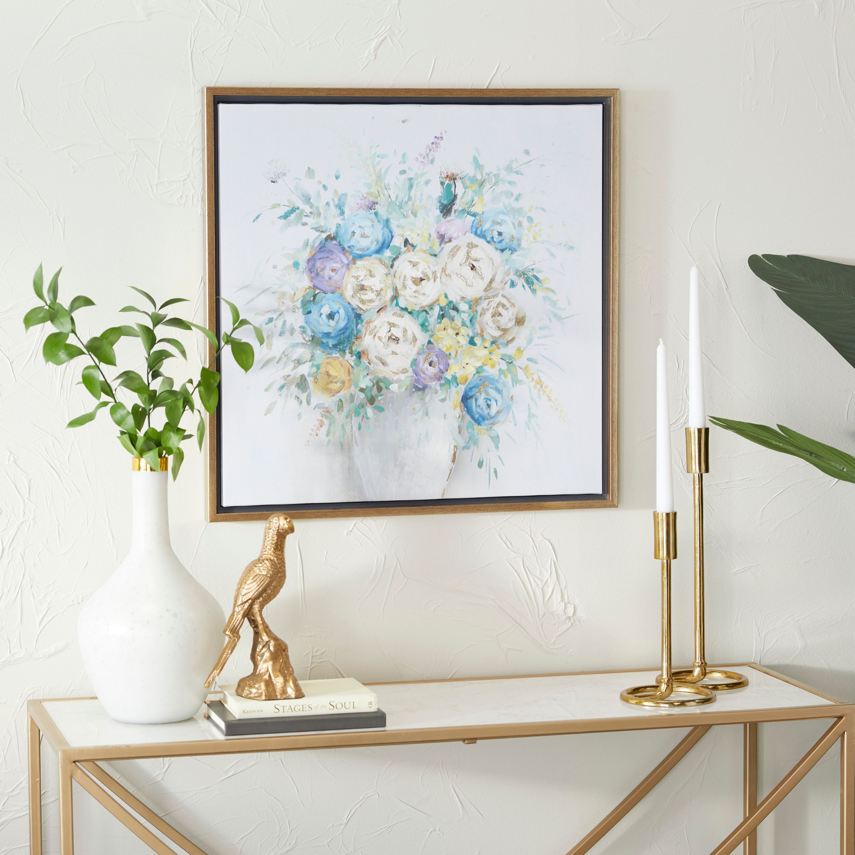French Country Canvas Framed Wall Art