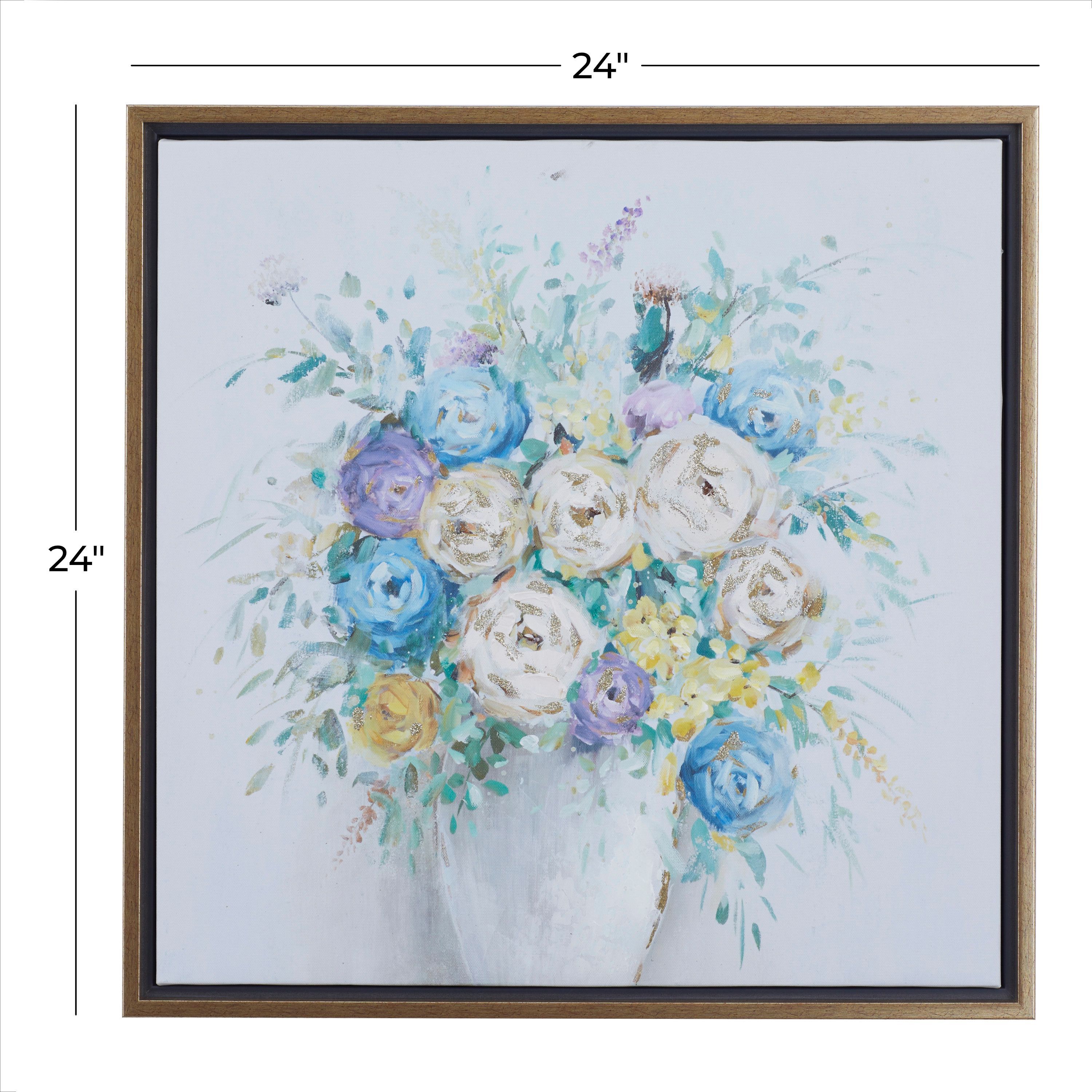 French Country Canvas Framed Wall Art