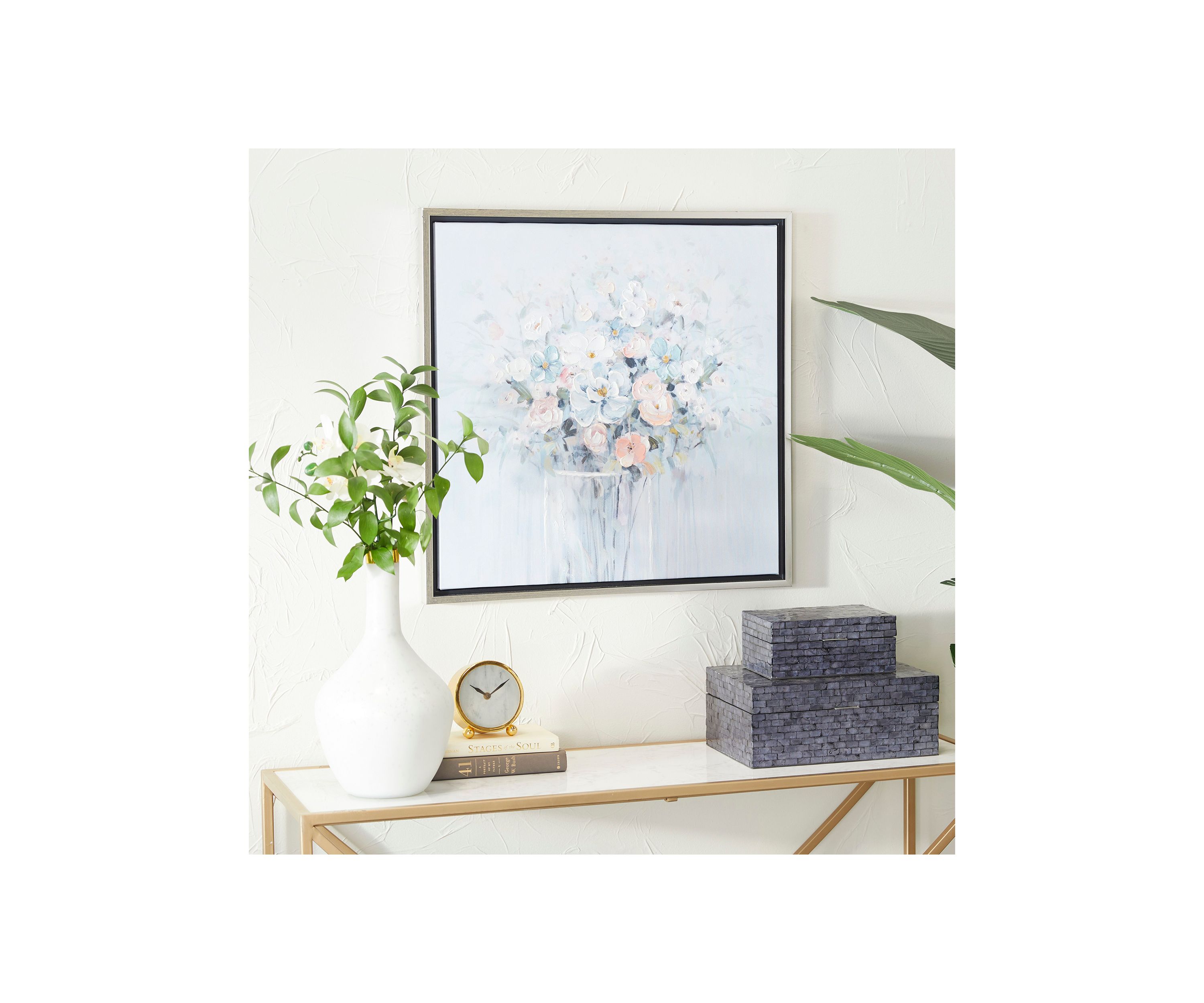 French Country Canvas Framed Wall Art