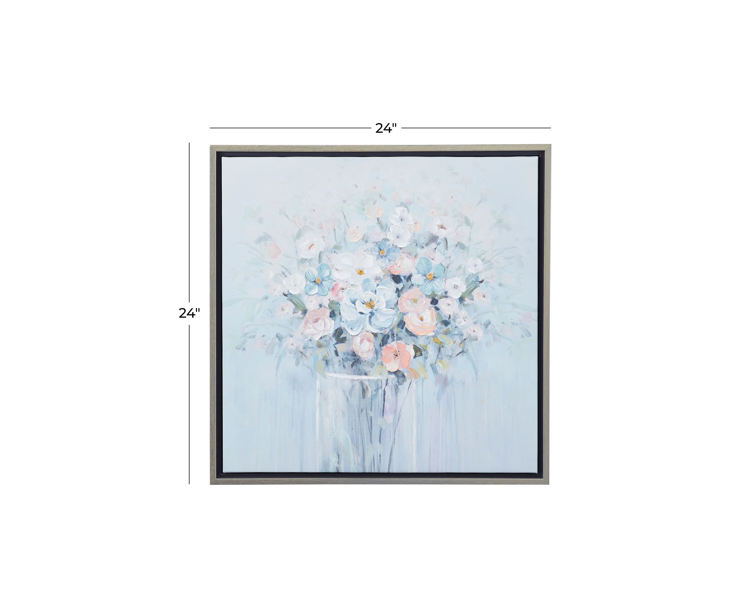 French Country Canvas Framed Wall Art