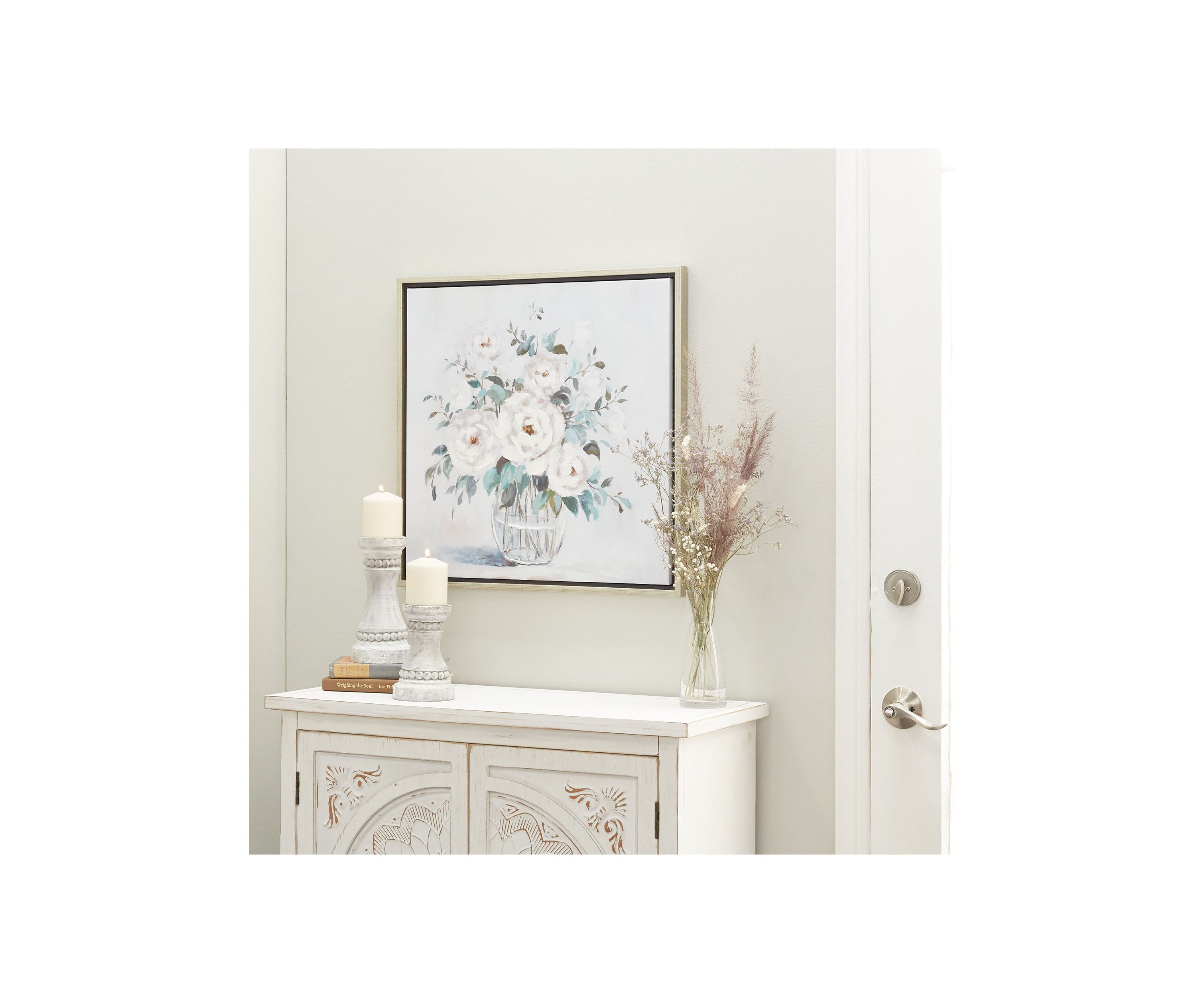French Country Canvas Framed Wall Art