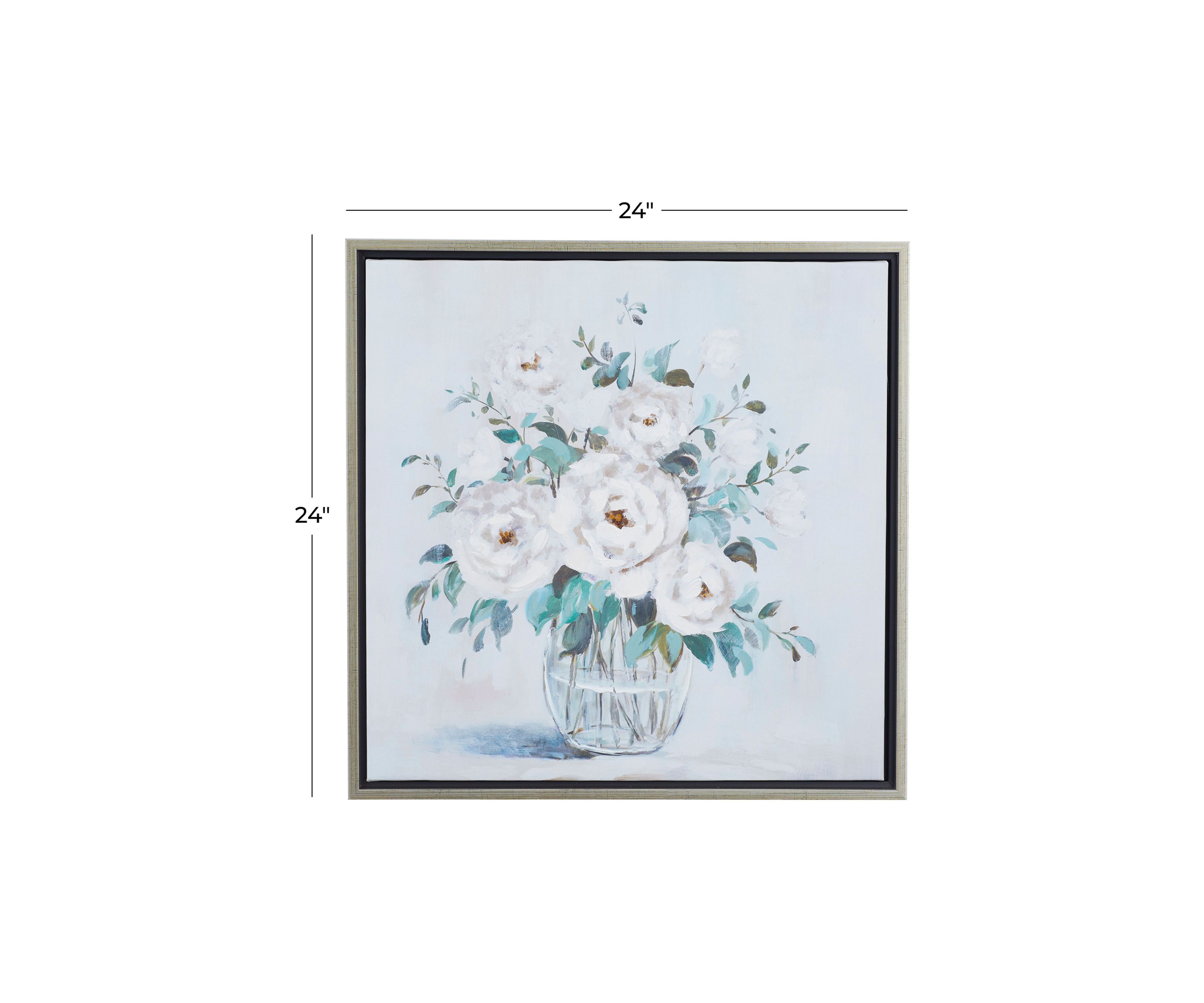 French Country Canvas Framed Wall Art