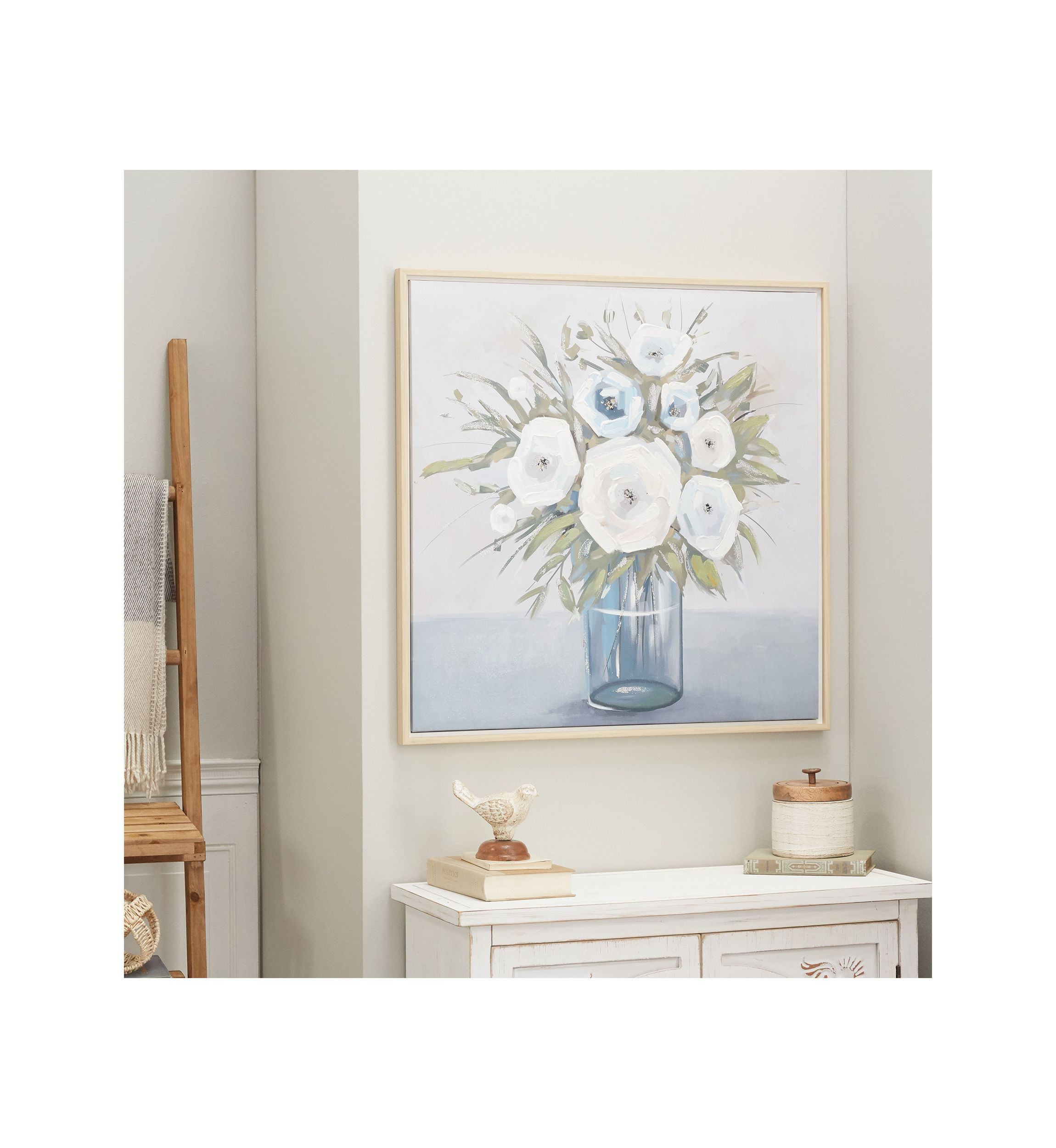 French Country Canvas Framed Wall Art