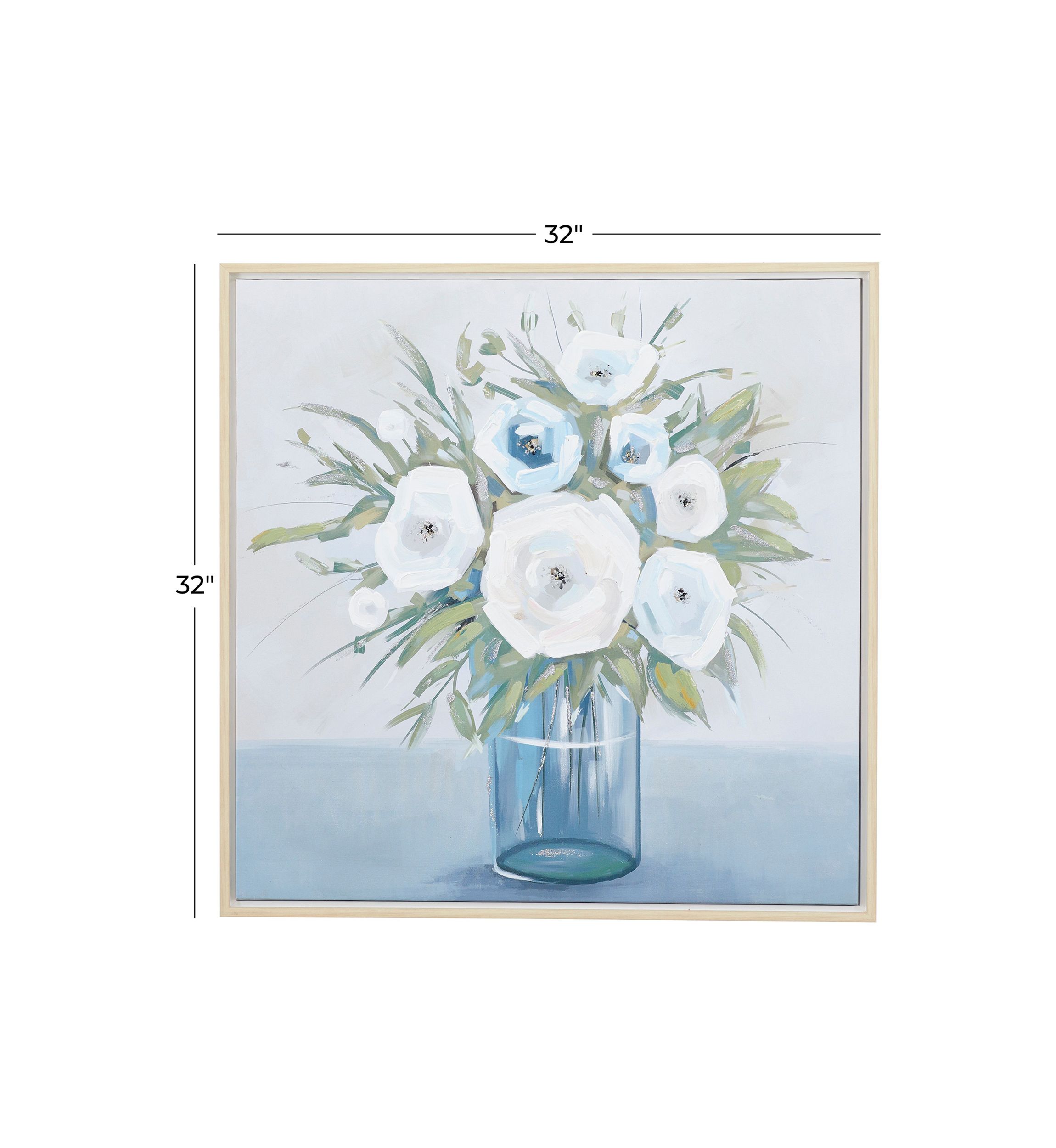 French Country Canvas Framed Wall Art