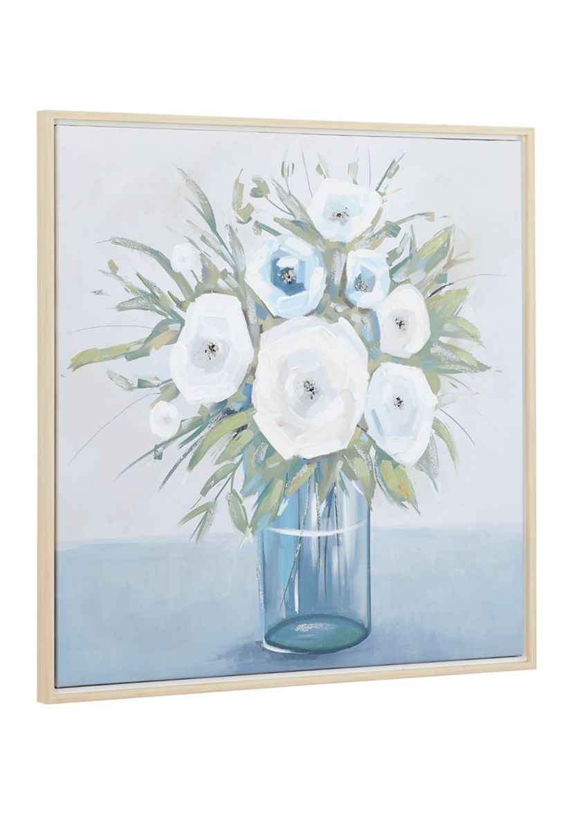 French Country Canvas Framed Wall Art