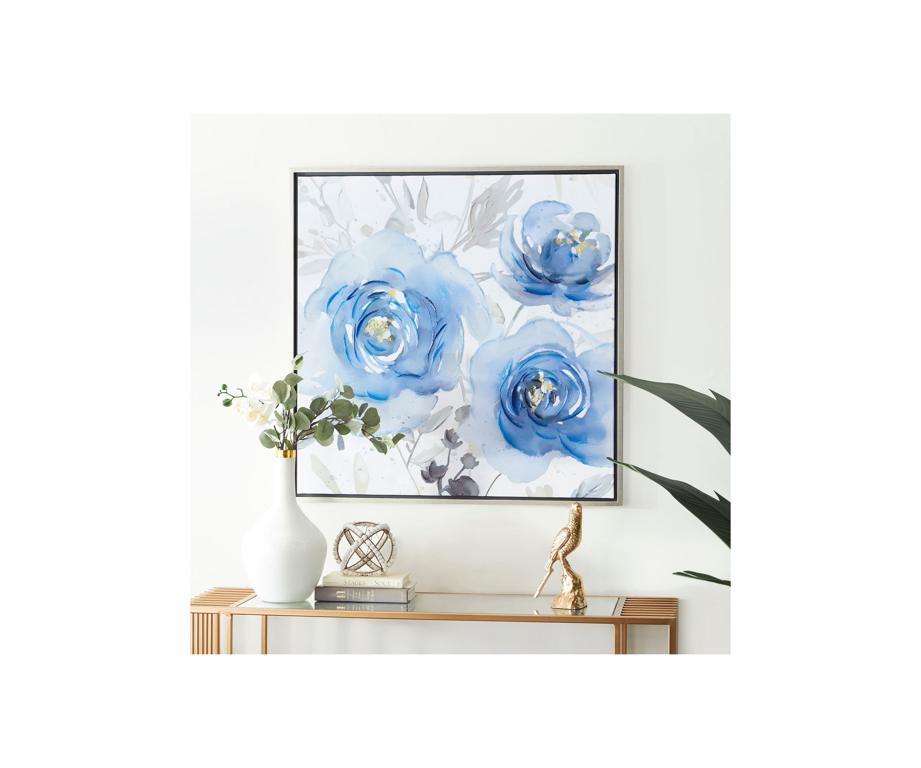 French Country Canvas Framed Wall Art
