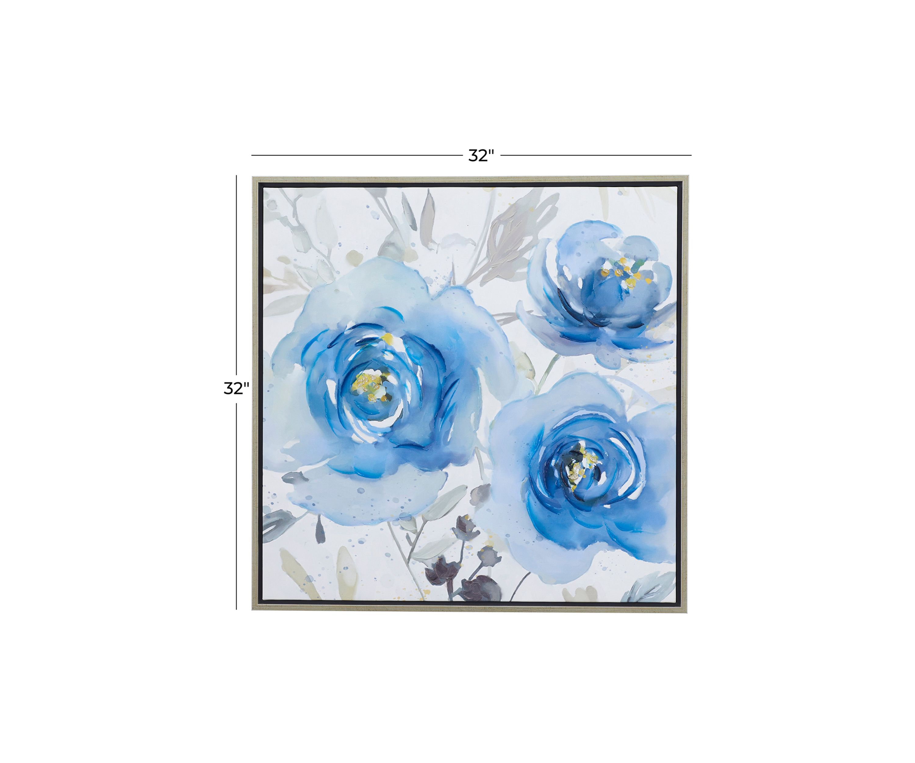 French Country Canvas Framed Wall Art