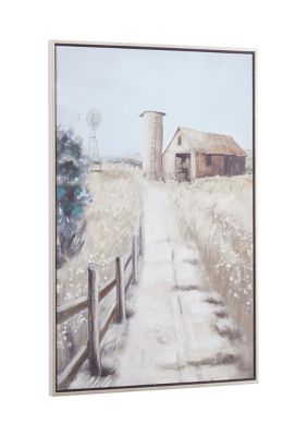 Modern Farmhouse Canvas Framed Wall Art