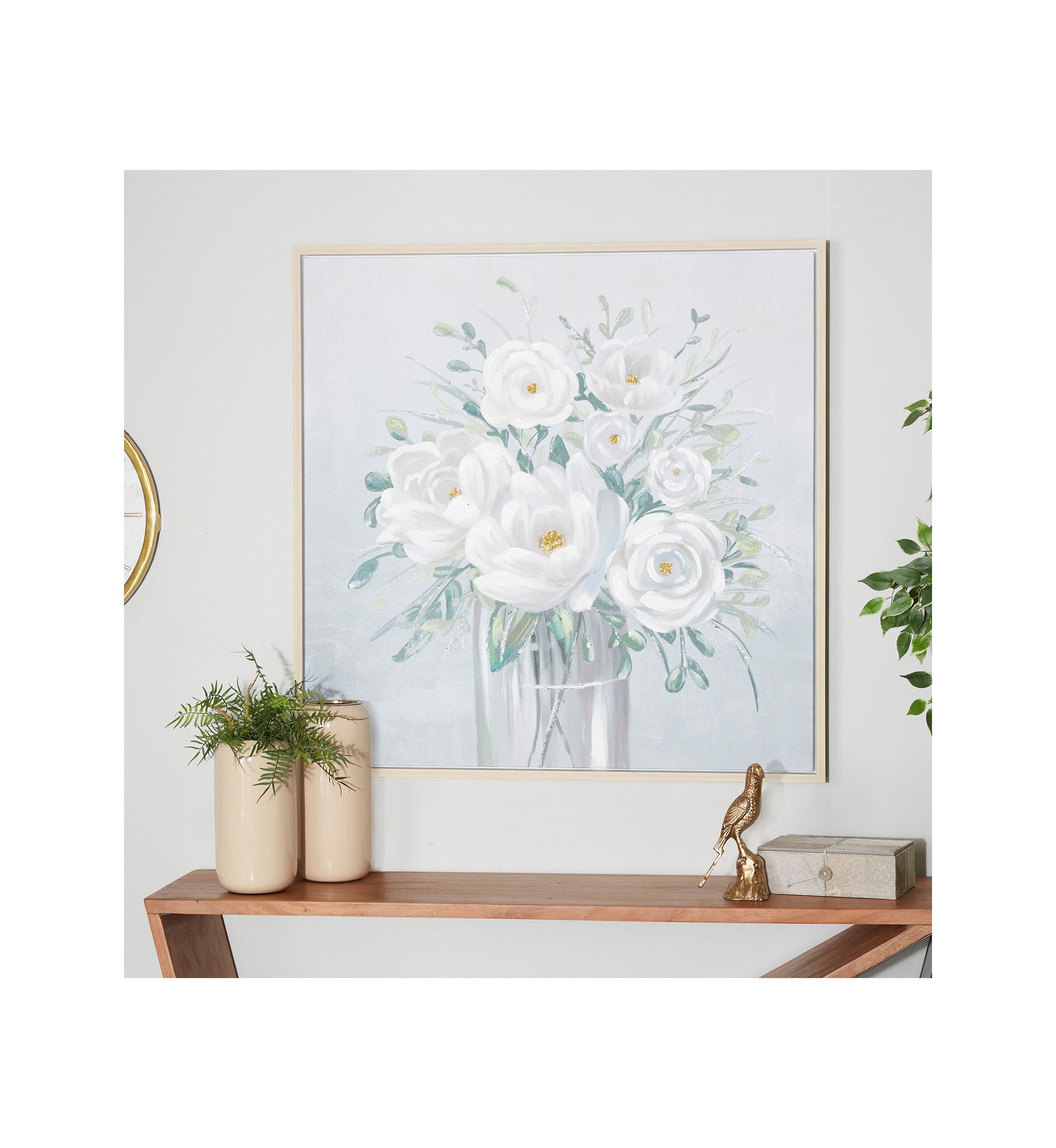 French Country Canvas Framed Wall Art