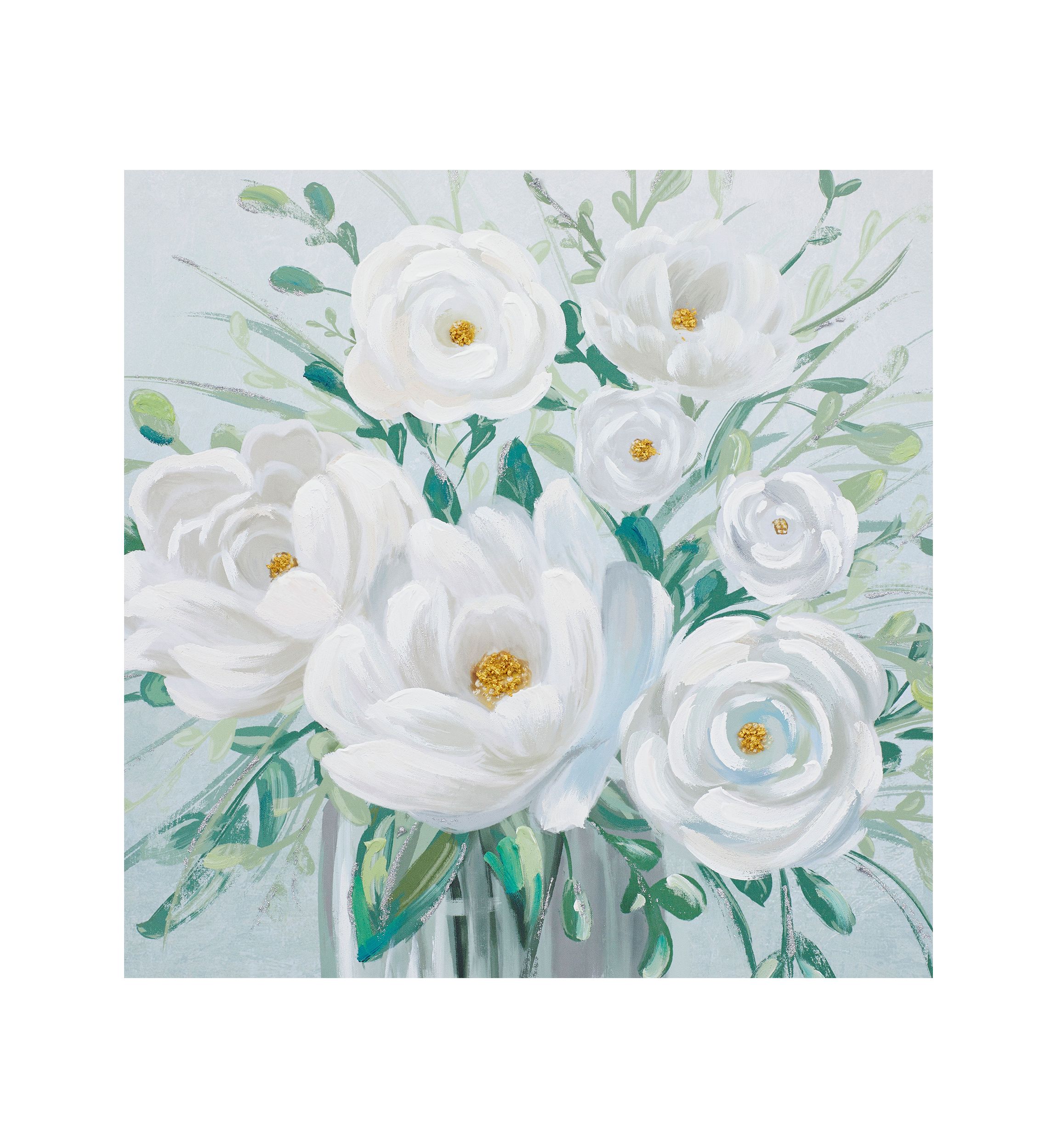 French Country Canvas Framed Wall Art