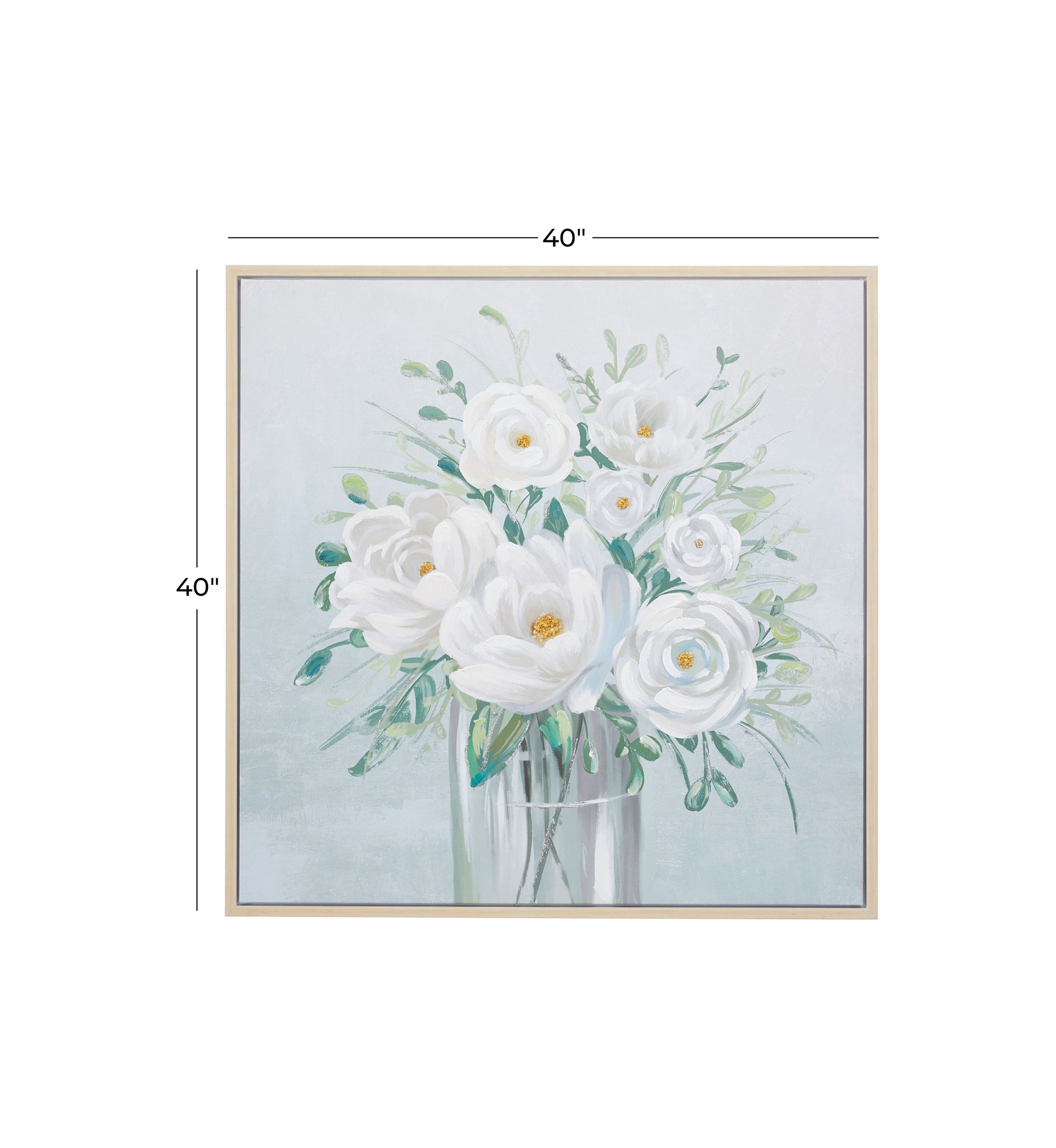 French Country Canvas Framed Wall Art