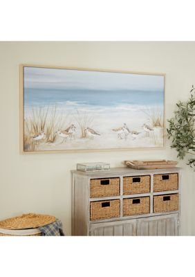 Coastal Canvas Framed Wall Art