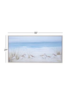 Coastal Canvas Framed Wall Art