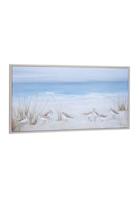 Coastal Canvas Framed Wall Art