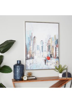 Contemporary Canvas Framed Wall Art