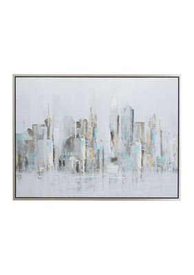 Contemporary Canvas Framed Wall Art