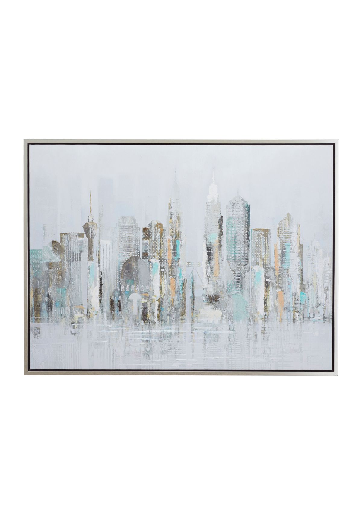 Contemporary Canvas Framed Wall Art