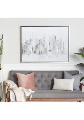 Contemporary Canvas Framed Wall Art