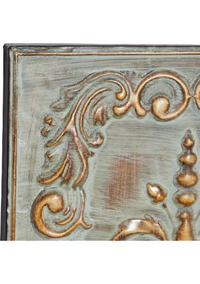 Rustic Metal Wall Decor - Set of 4