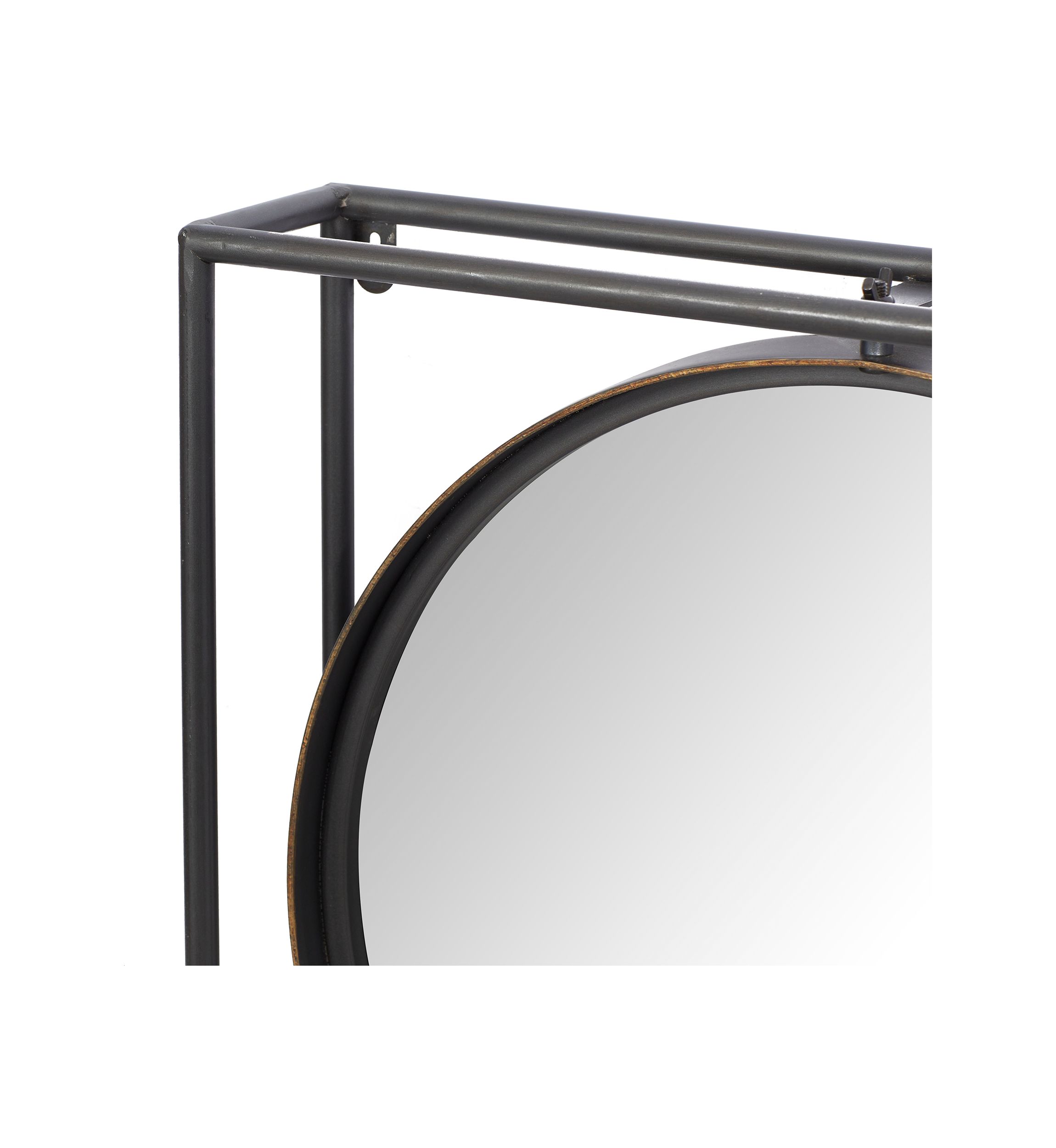 Modern Metal Wall Mirror