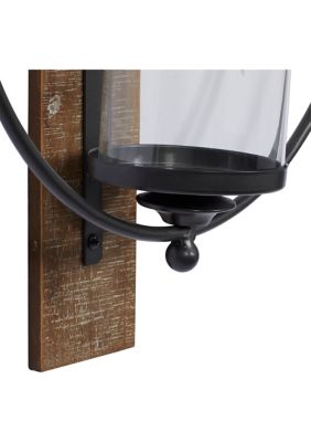 Contemporary Wood Wall Sconce