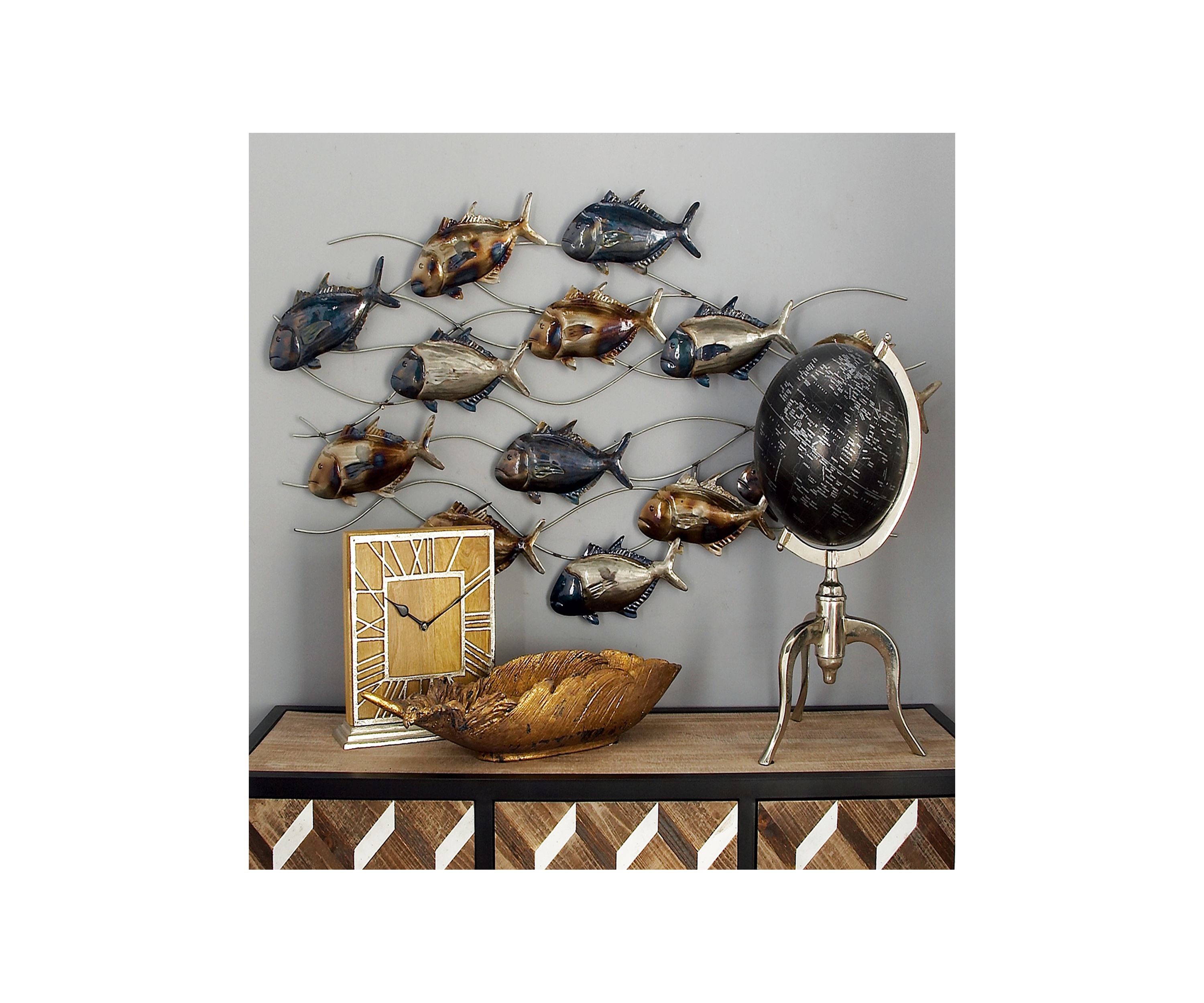 Coastal Metal Wall Decor