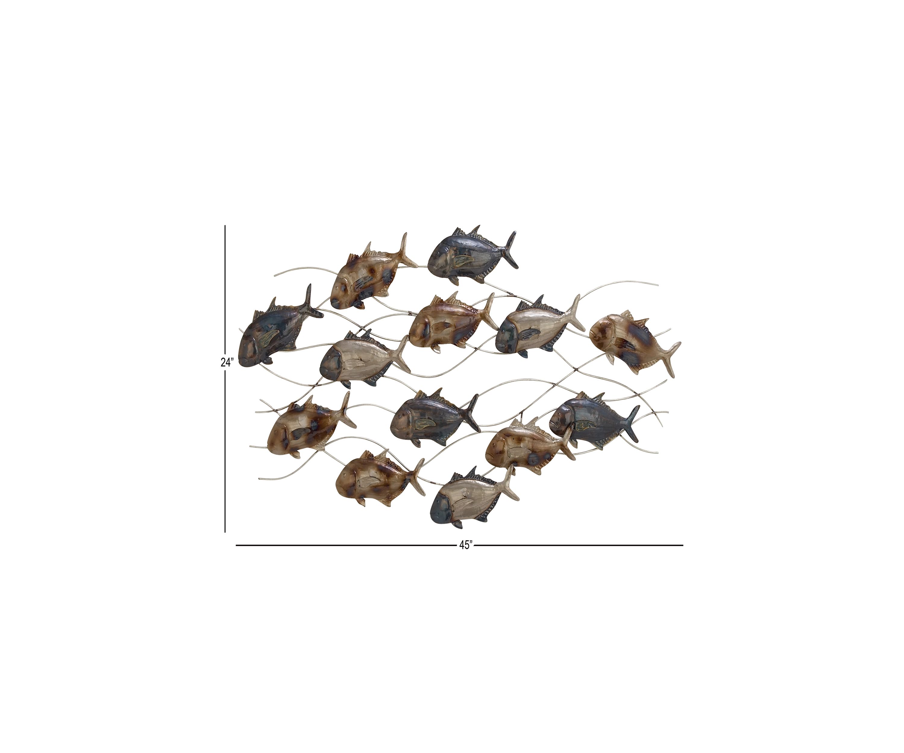 Coastal Metal Wall Decor