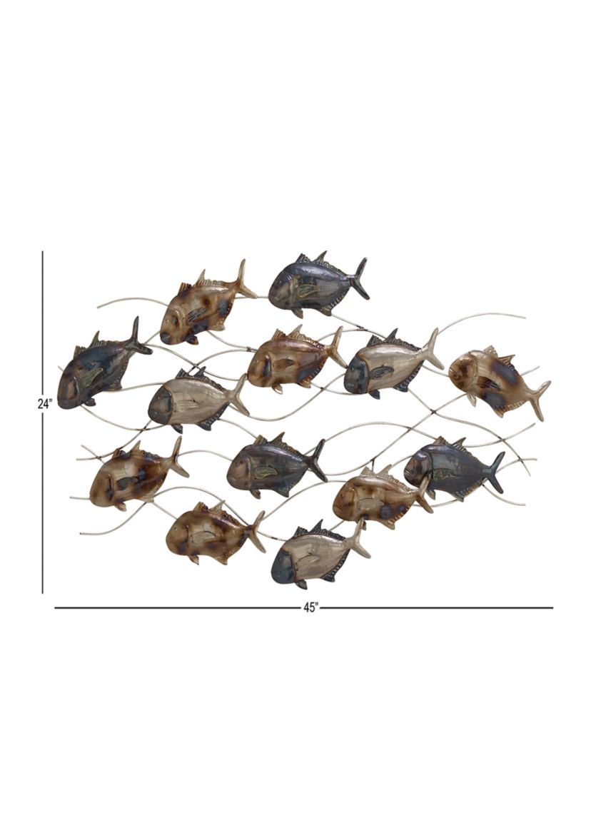 Coastal Metal Wall Decor