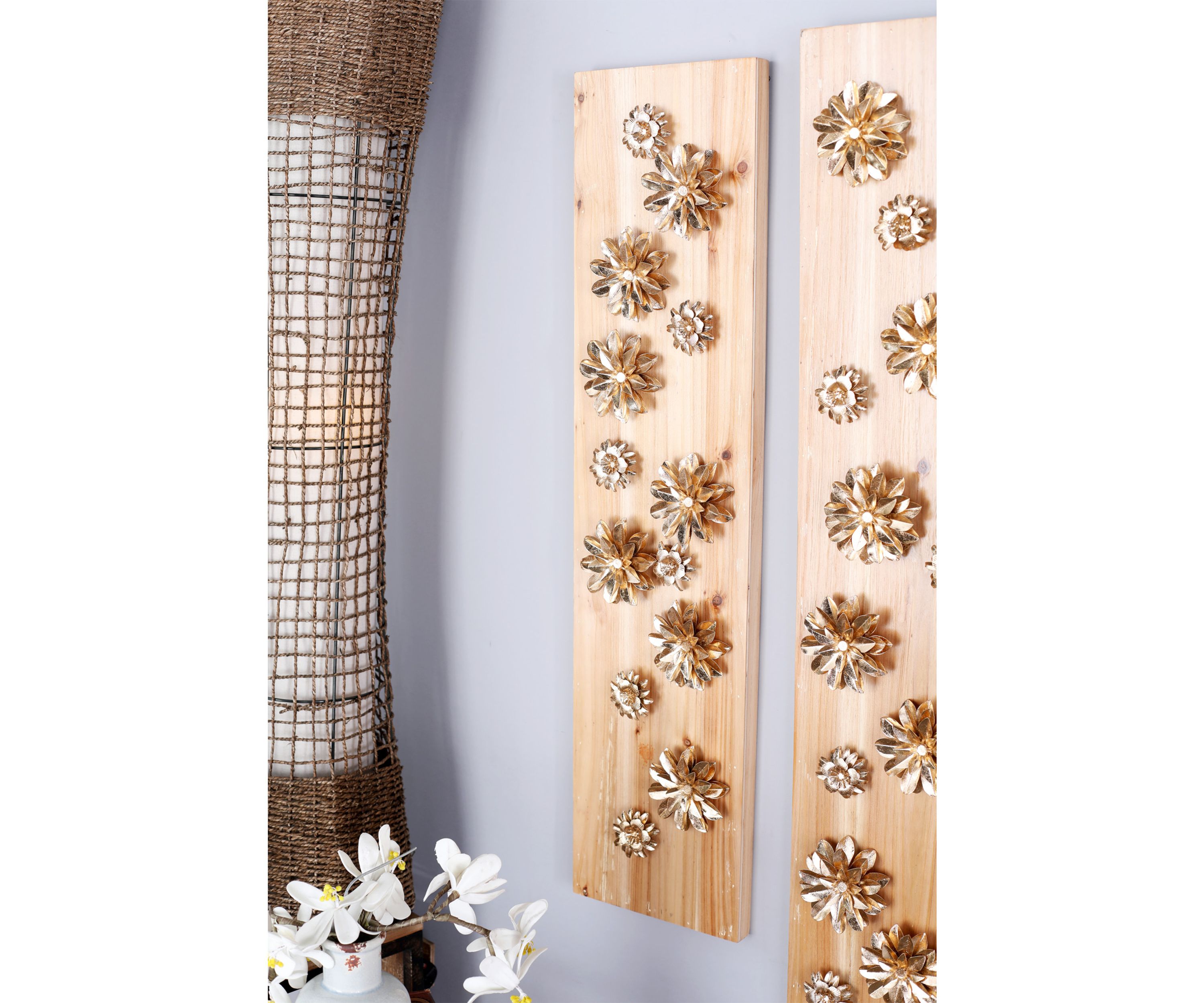 Wood Glam Wall Décor