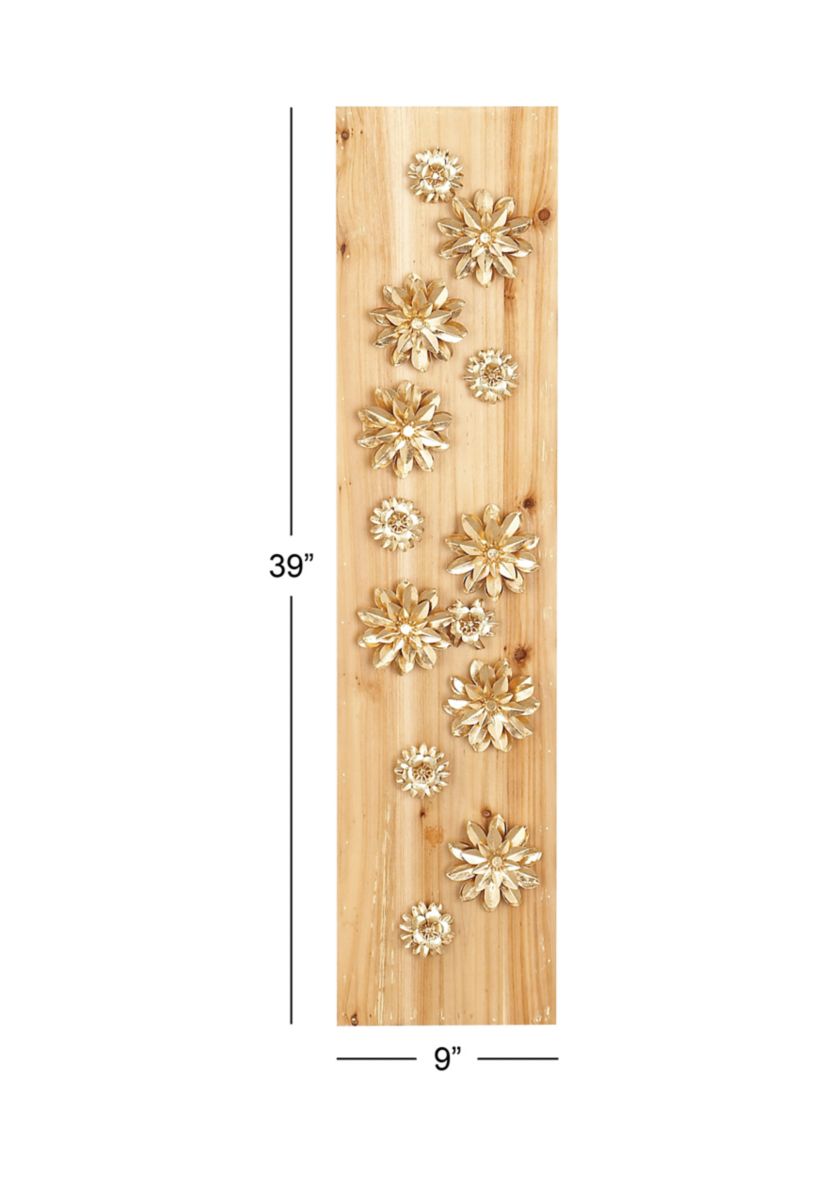 Wood Glam Wall Décor