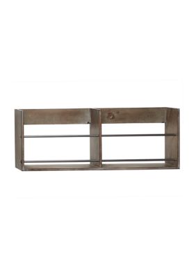 Wood Rustic Wall Shelf