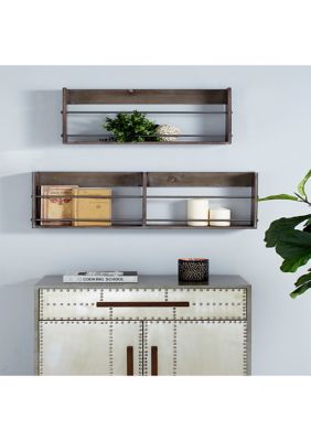 Wood Rustic Wall Shelf