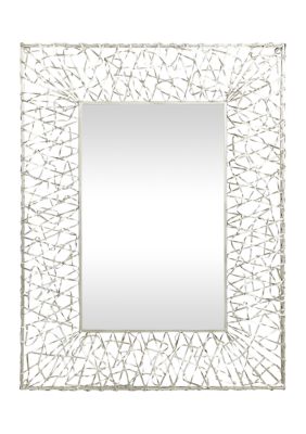 Industrial Metal Wall Mirror