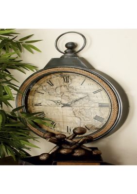 Coastal Metal Wall Clock