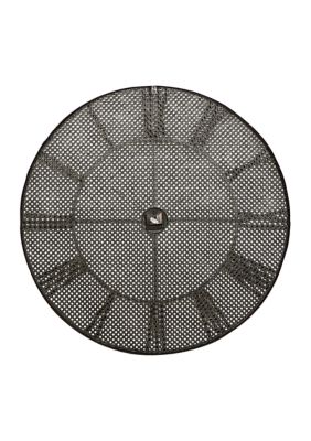 Traditional Metal Wall Clock