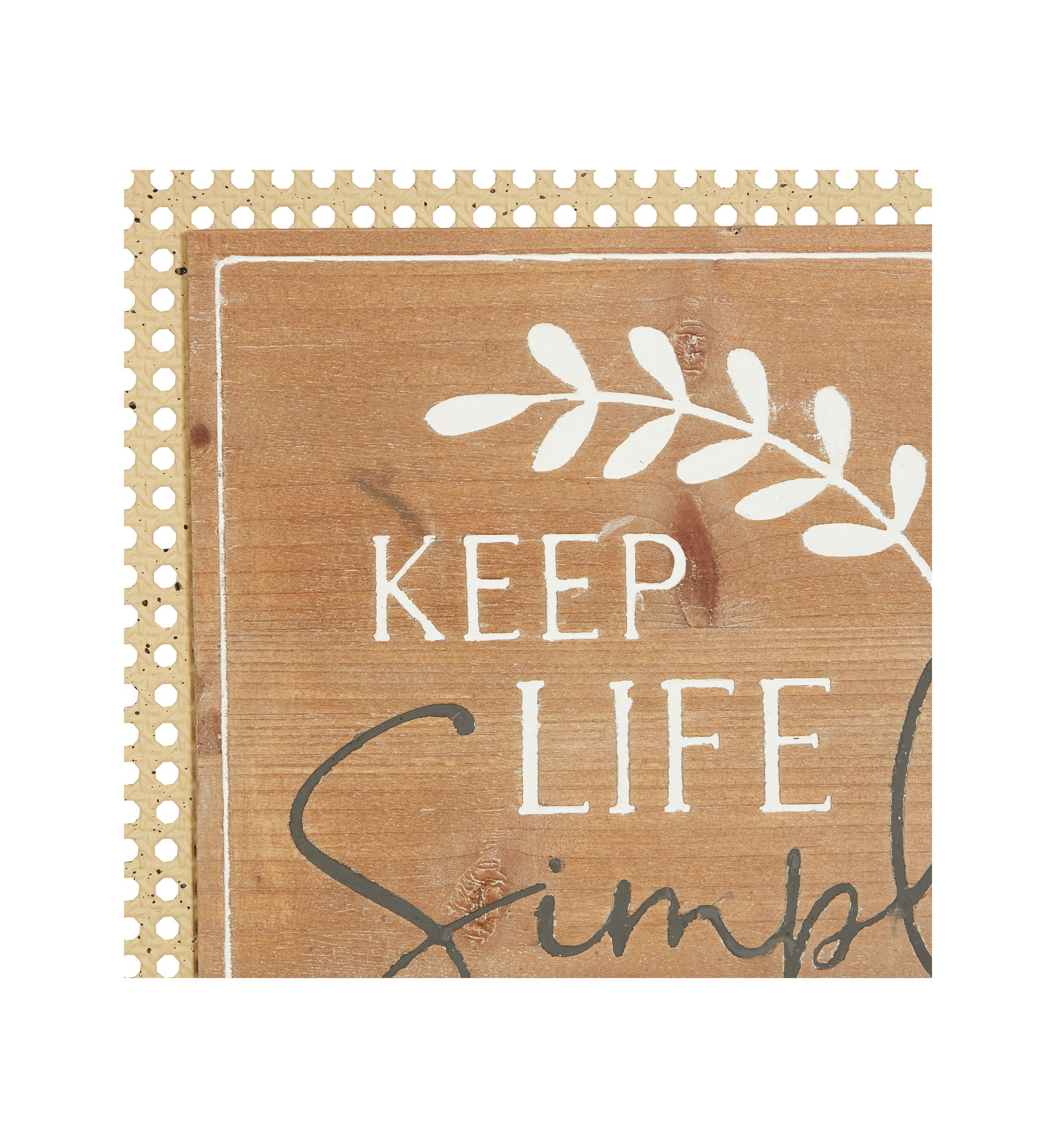 Farmhouse Wood Wall Decor - Set of 2