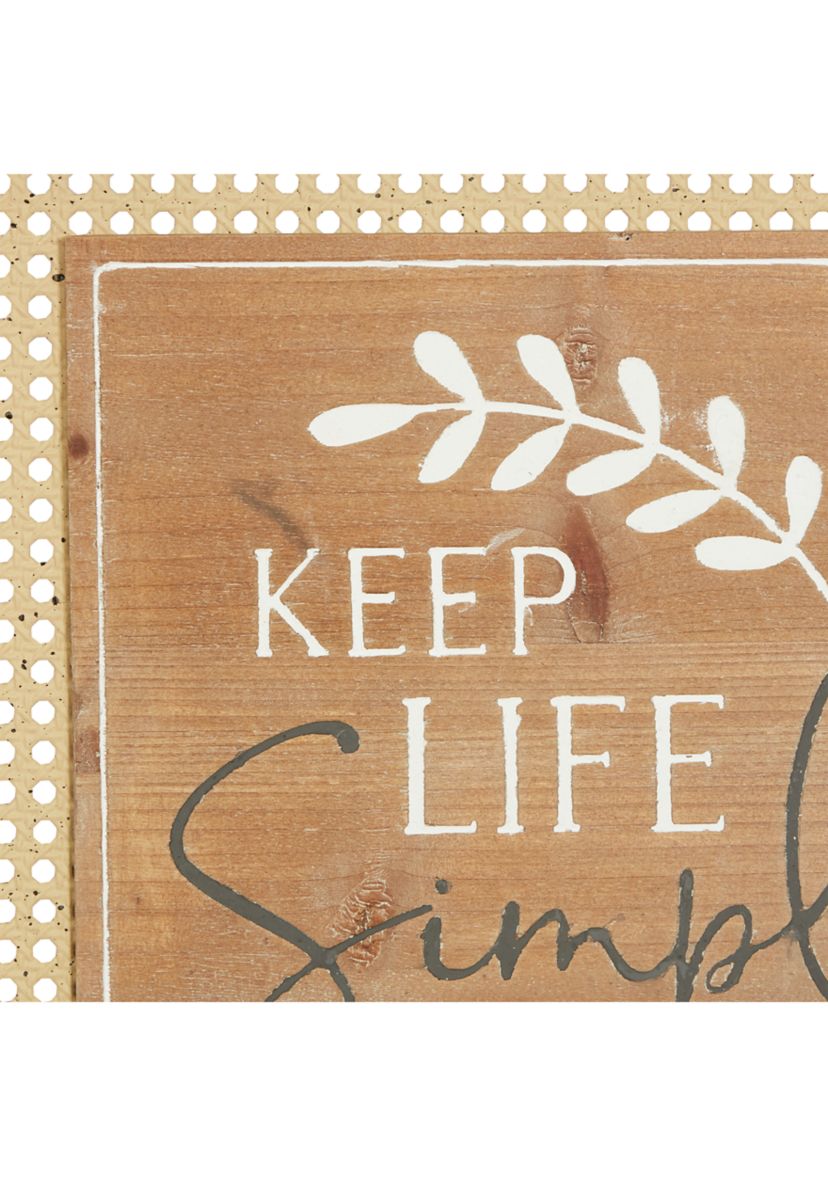Farmhouse Wood Wall Decor - Set of 2