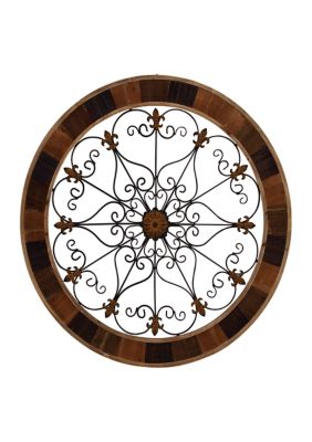 Monroe Lane Rustic Wood Wall Decor, Brown