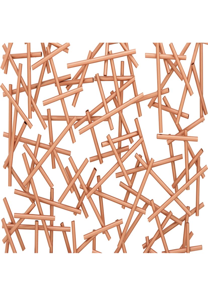 Iron Contemporary Wall Décor - Set of 2