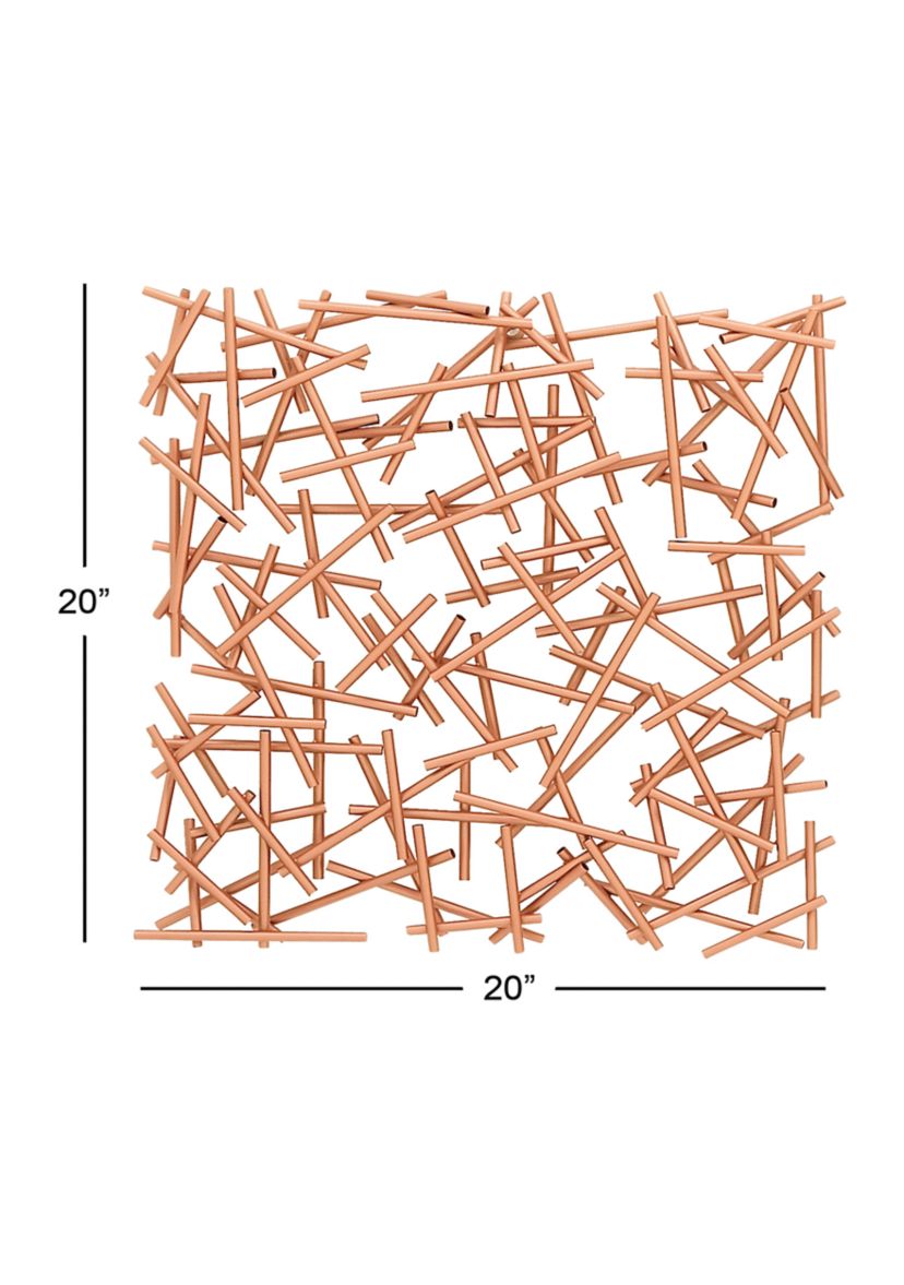 Iron Contemporary Wall Décor - Set of 2