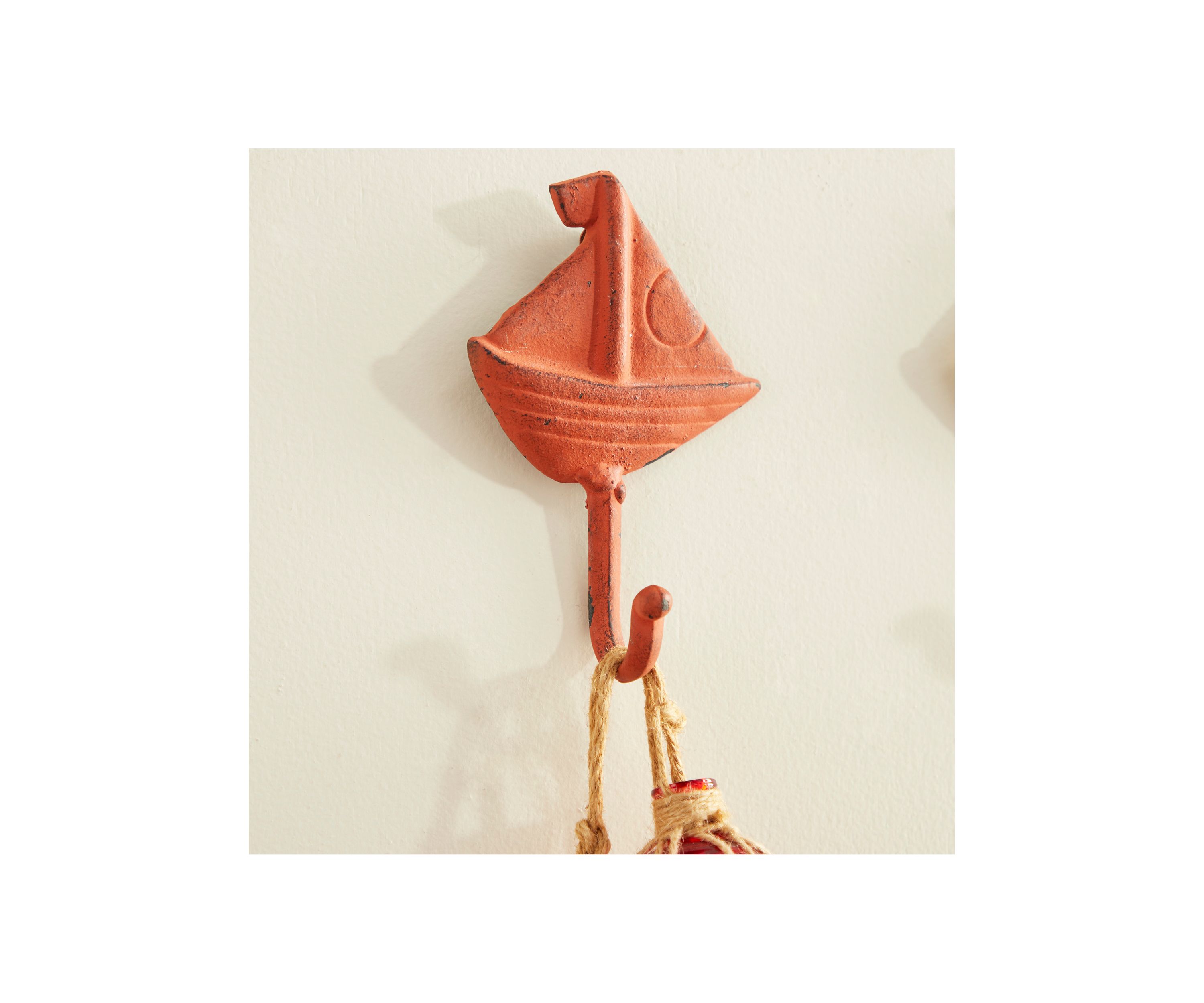 Iron Coastal Wall Hook - Set of 3