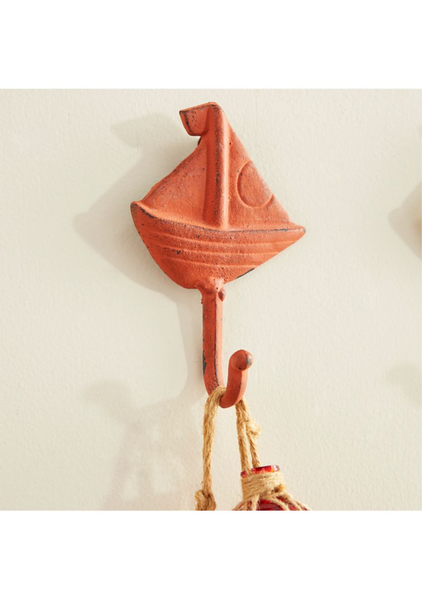 Iron Coastal Wall Hook - Set of 3
