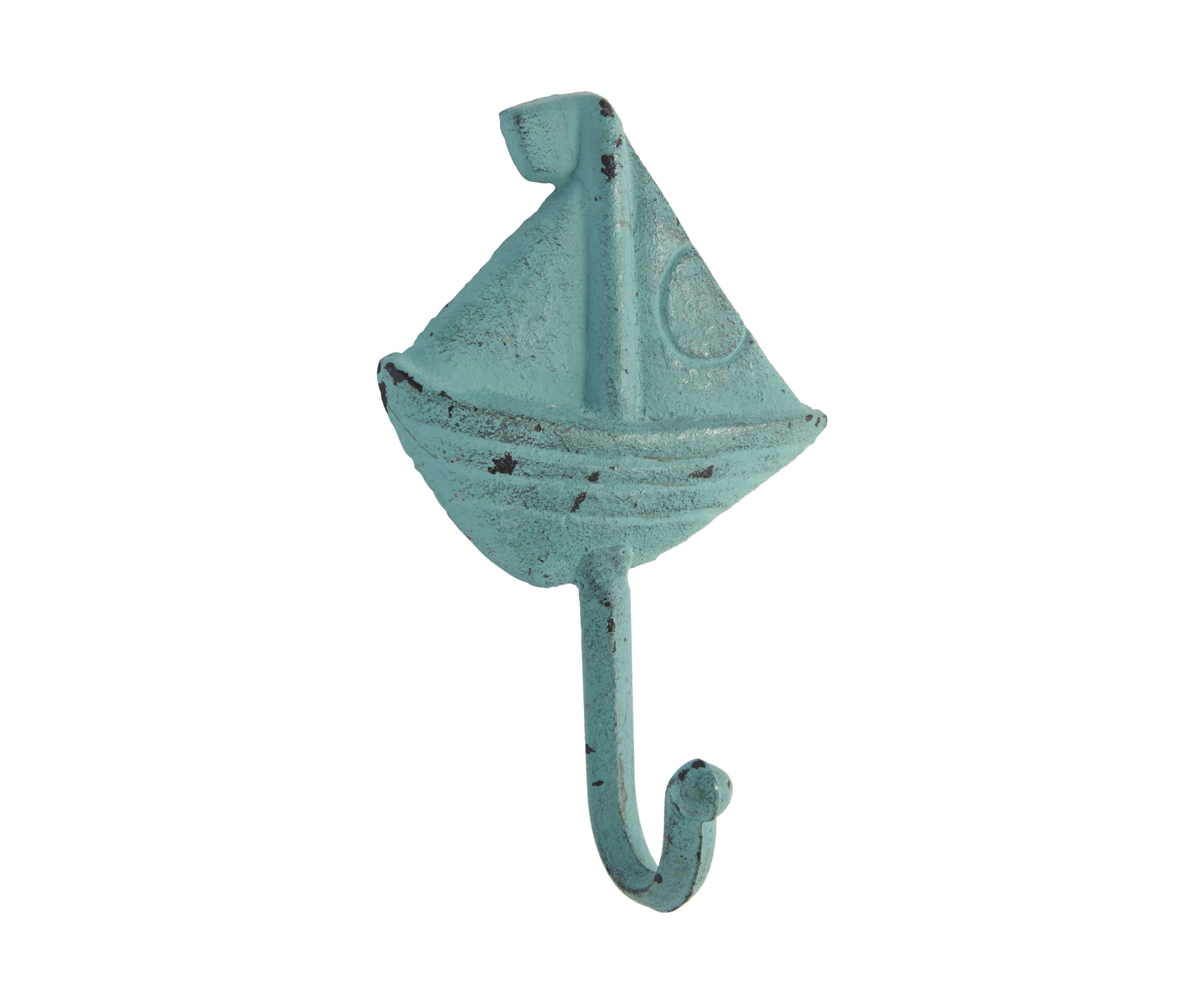 Iron Coastal Wall Hook - Set of 3